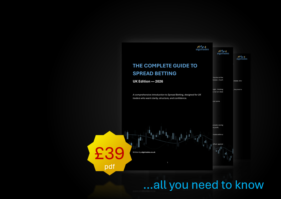 What is Spread Betting Image to show Algorithmic Spread Betting across various markets.